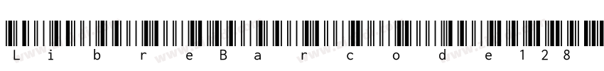 LibreBarcode128 Regu字体转换 LibreBarcode128 Regu字体转换